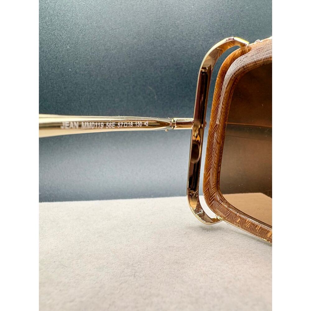 New Max Mara Unisex MM0119 JEAN Sunglasses Brown 57mm - Picture 4 of 8